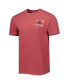 Фото #3 товара Men's Crimson Alabama Crimson Tide Vault Helmet History Comfort T-shirt