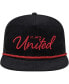 Фото #3 товара Men's Black Atlanta United FC Corduroy Golfer Adjustable Hat