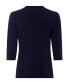 ფოტო #5 პროდუქტის Women's Viscose Blend V-Neck T-Shirt