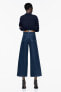 Фото #5 товара Джинсы z1975 wide leg cropped с высокой посадкой и ремнем ZARA