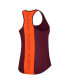 ფოტო #3 პროდუქტის Women's Maroon Virginia Tech Hokies 10 Days Racerback Scoop Neck Tank Top