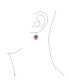 Фото #2 товара Boho Bali Style Scroll Filigree Pink Rhodochrosite Gemstone Heart Shaped Dangling Earrings For Women Oxidized .925 Sterling Silver Lever back