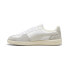 Фото #3 товара Puma Palermo Leather 39646402 Mens White Leather Lifestyle Sneakers Shoes