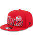 Фото #1 товара Men's Red Atlanta Hawks Gameday 59FIFTY Snapback Hat