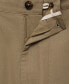 Men's Herringbone Cotton Bermuda Shorts