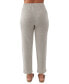 Juniors' Tanya Solid Lightweight Fleece Pull-On Pants