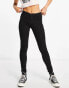 ONLY Rain mid waist skinny jean in black