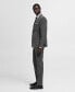 ფოტო #3 პროდუქტის Men's Stretch Fabric Slim-Fit Suit Pants