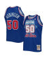 Фото #2 товара Men's David Robinson Royal Western Conference Hardwood Classics 1992 NBA All-Star Game Swingman Jersey