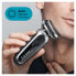 Braun Series 7 71-S1000s - Foil shaver - AutoSense - 360° Adaptive system - Buttons - Silver - LED - Battery