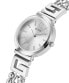 Фото #2 товара Guess Damen Armbanduhr G Cluster Edelstahl silber GW0545L1