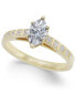 Фото #1 товара Кольцо Macy's Diamond Miracle Plate Marquise Engagement R.