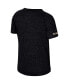 ფოტო #3 პროდუქტის Women's Black Distressed Purdue Boilermakers Finalists Tie-Front T-shirt