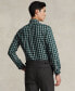 ფოტო #2 პროდუქტის Men's Classic-Fit Plaid Twill Shirt