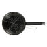 Frying pan with basket Vaello Black Enamelled Steel (Ø 28 cm)