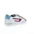 Фото #8 товара Diesel S-Leroji Low Mens White Leather Lifestyle Sneakers Shoes
