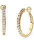 Diamond Hoop Earrings (1/2 ct. t.w.) in 14k Gold