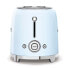 Фото #9 товара SMEG toaster TSF01PBEU (Pastel Blue) - 2 slice(s) - Blue - Steel - Buttons - Level - Rotary - China - 950 W