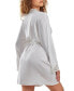 ფოტო #3 პროდუქტის Ultra Soft Lace Trimmed Lingerie Robe