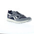 Reebok GL1000 Mens Gray Leather Lace Up Lifestyle Sneakers Shoes 12