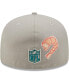 Фото #5 товара Men's Gray Jacksonville Jaguars City Describe 59Fifty Fitted Hat