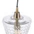 Ceiling Light Crystal Metal 20 x 20 x 27 cm