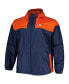 Men's Navy Houston Astros Flash Forward Challenger Omni-Shade Full-Zip Big and Tall Windbreaker