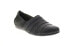 Фото #2 товара Earth Marsala Womens Gray Leather Slip On Loafer Flats Shoes 6