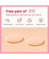 Фото #2 товара Plus Size XL Beige Breast Lift Tape, With 2 reusable silicon covers included | 1 roll tape
