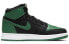 Jordan Air Jordan 1 Retro High OG “Pine Green” 高帮 复古篮球鞋 GS 黑绿 / Кроссовки Jordan Air Jordan 575441-030