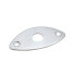 Göldo J000C 2-Hole Oval Jack Plate (Chrome)