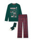 ფოტო #1 პროდუქტის Little Boys 2 Pack Pajama Set with Socks, 3 Pieces