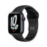 Фото #1 товара Умные часы Apple Watch Nike Series 7 Чёрный 41 mm