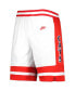 Men's White, Red Arizona Wildcats Limited Retro Performance Shorts