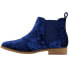Фото #3 товара TOMS Ella Chelsea Booties Womens Blue Casual Boots 10011321
