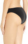 Bikini Lab Women's 173986 Hipster Bikini Bottom Swimwear Black Solids Size S