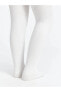 Фото #2 товара LCW Kids Kendinden Desenli Kız Çocuk İnce Külotlu Çorap 2'li