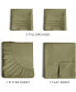 4 Piece Microfiber Sheet Set - King