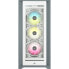 Фото #2 товара Corsair iCUE 5000X RGB - Midi Tower - PC - White - ATX - EATX - ITX - Plastic - Steel - Tempered glass - Gaming - Белый корпус для ПК с подсветкой RGB