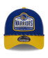 Фото #4 товара Men's Royal, Gold Golden State Warriors 2024 NBA All-Star Game A-Frame 9FORTY Trucker Hat