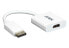 Фото #2 товара ATEN DisplayPort/HDMI - DisplayPort - HDMI Type A (Standard) - Male - Female - 1920 x 1080 pixels - White