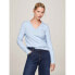 TOMMY HILFIGER Co Stitch v neck sweater