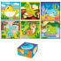 Фото #1 товара LISCIANI Montessori 6 4 Pieces With 4 Wooden Cubes Puzzle