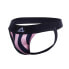 Фото #3 товара Stripe-Pink Jockstrap Pink and Black