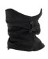Unisex Fleece Neck Gaiter, Black, One Size
