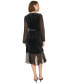 ფოტო #2 პროდუქტის Women's Mixed-Media Ruffled High-Low Dress