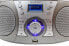 Soundmaster SCD1800TI - Personal - DAB+,FM - 2 W - LCD - Silver - AC - DC