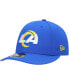 Men's Royal Los Angeles Rams Omaha Low Profile 59FIFTY Fitted Hat