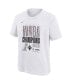 ფოტო #2 პროდუქტის Big Boys and Girls White Las Vegas Aces 2023 WNBA Finals Champions Authentic Parade T-shirt
