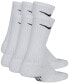 Фото #2 товара Big Kids' Cushioned Crew Socks, 6 Pairs